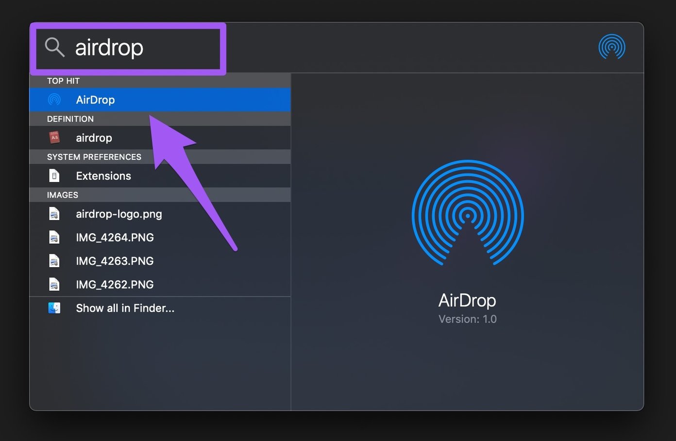make my mac discoverable for airdrop